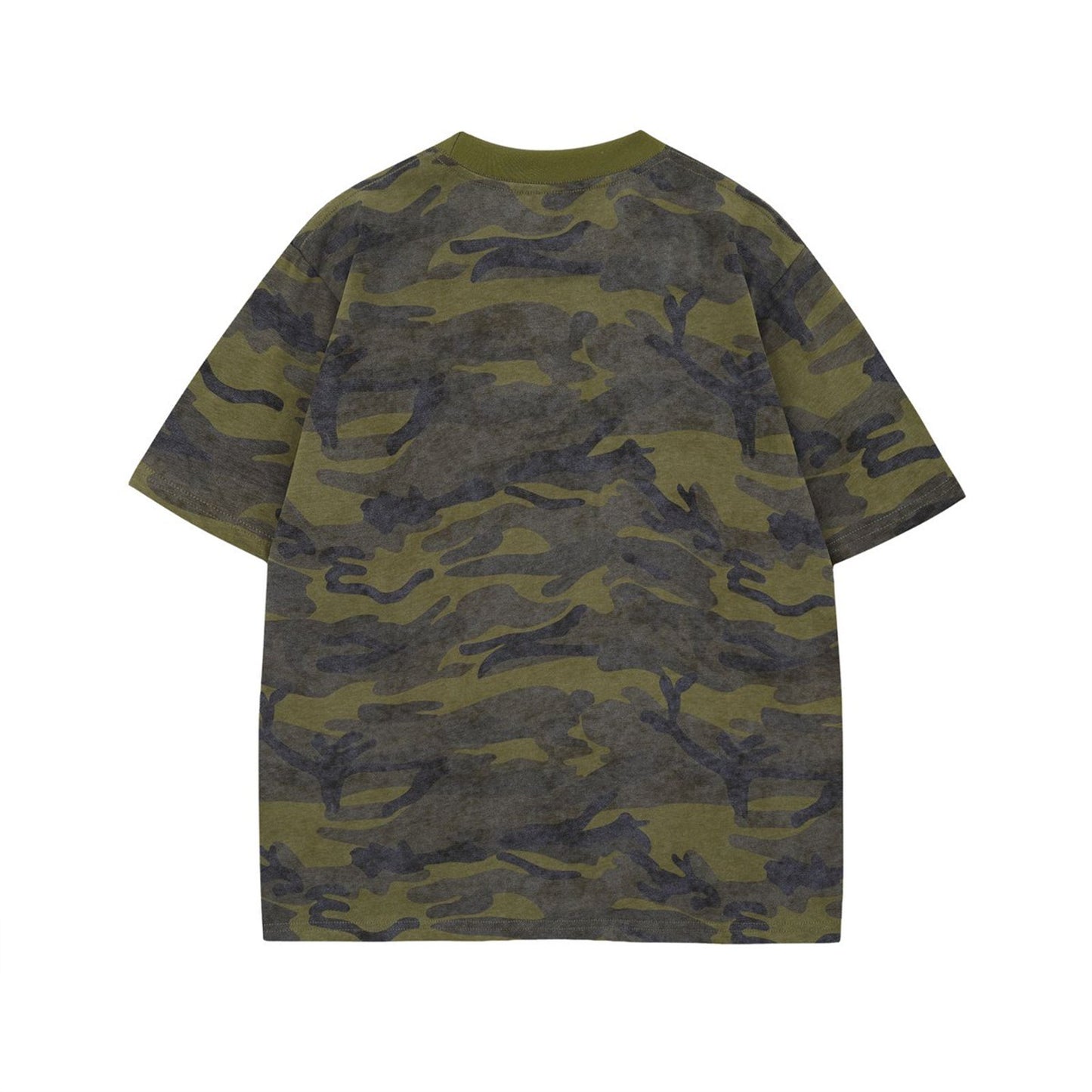 Camouflage Short Sleeve T-Shirt - Unisex Summer Casual