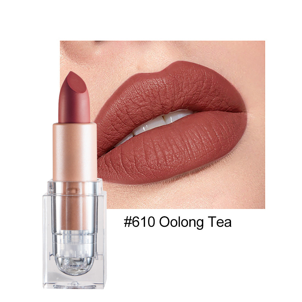 Vibrant Matte Lipstick - 12 Bold Shades