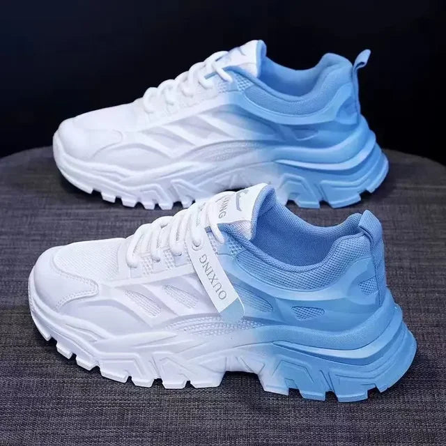 Harajuku Style Women’s Breathable Platform Sneakers