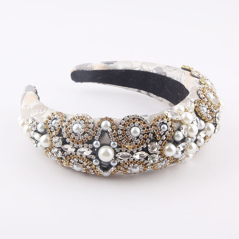 Personalized Baroque Pearl Headband