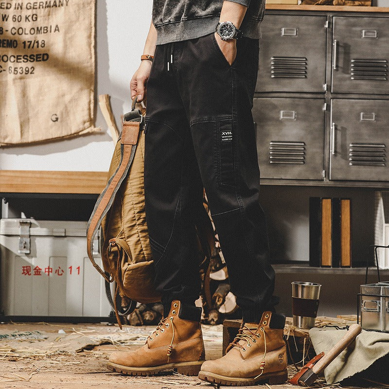 Harajuku Style Heavyweight Autumn Pants for Men