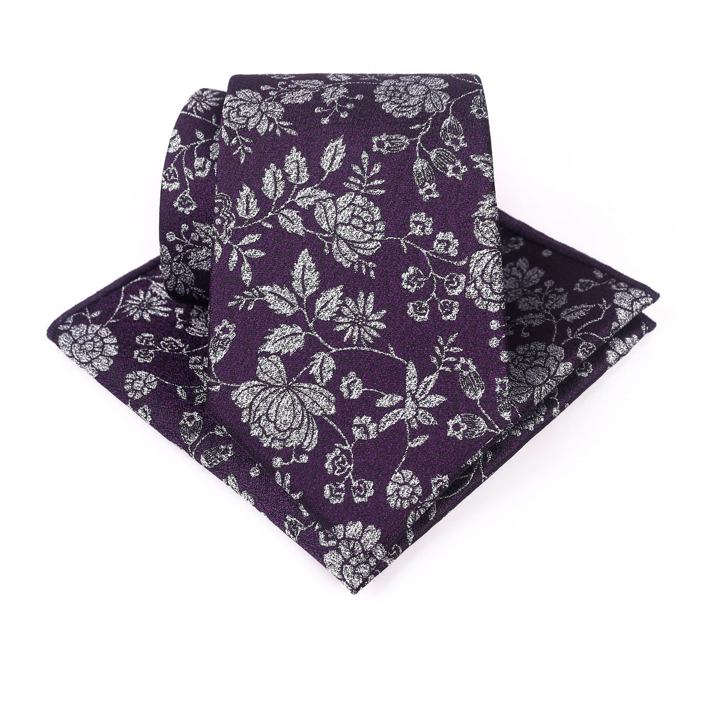 Men's Pineapple Dragonfly Pattern Jacquard Tie