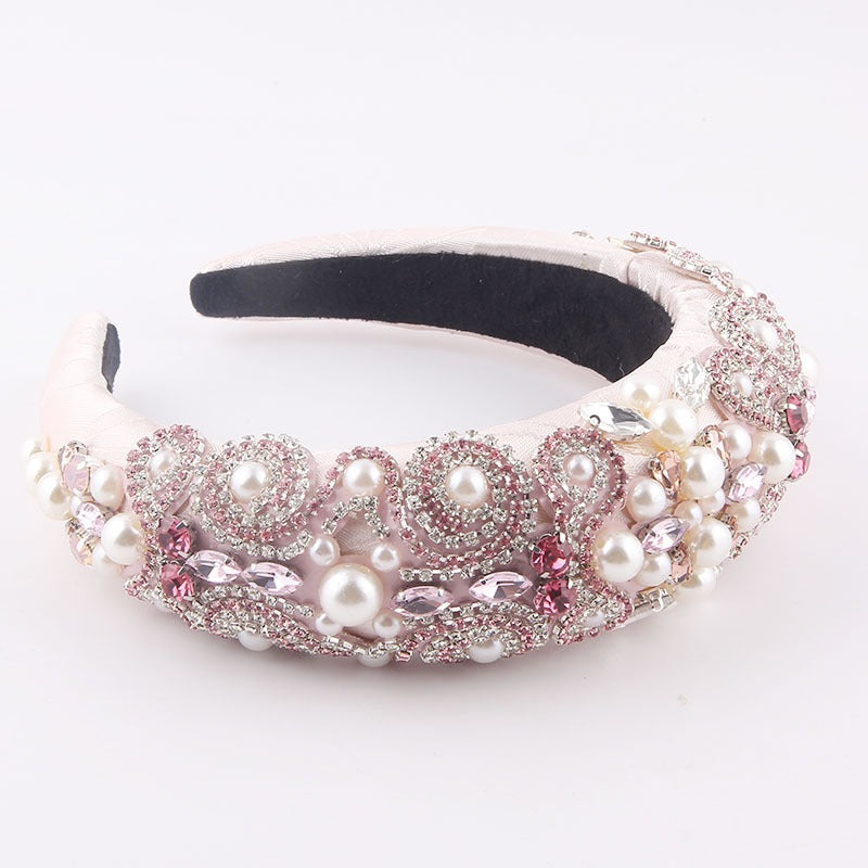 Personalized Baroque Pearl Headband