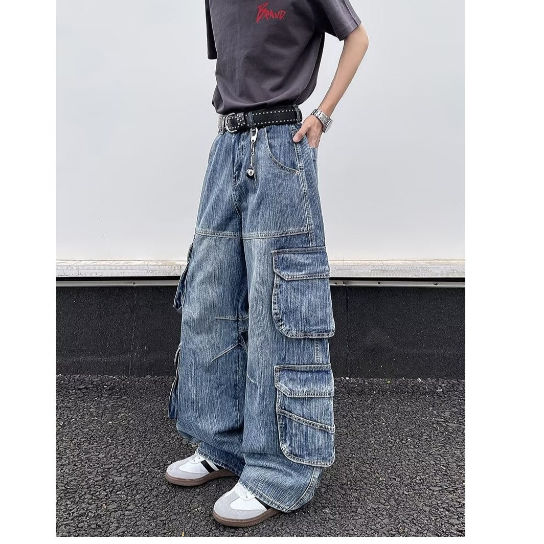 Harajuku Style Loose Fitting Wide Leg Pants