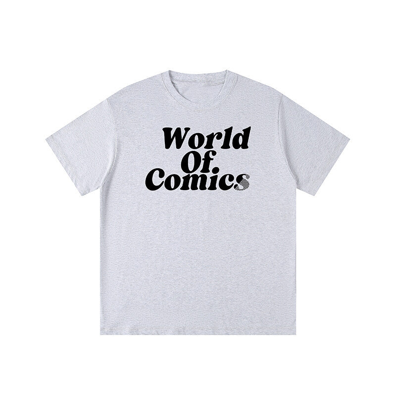 Harajuku Style Multi-Color Casual Letter T-Shirt