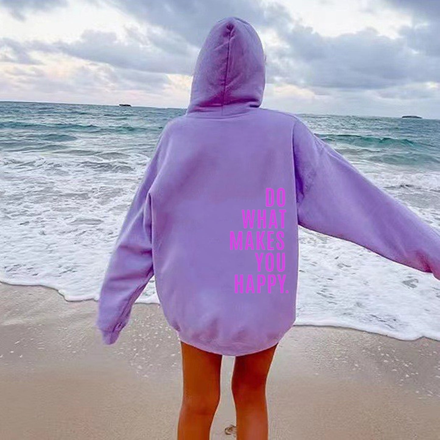 Do What Makes You Happy Harajuku Hoodie
