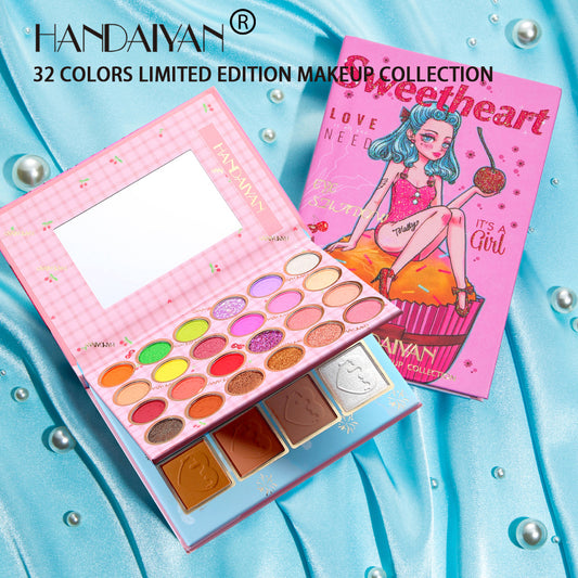 32 Color Harajuku Inspired Makeup Palette Set