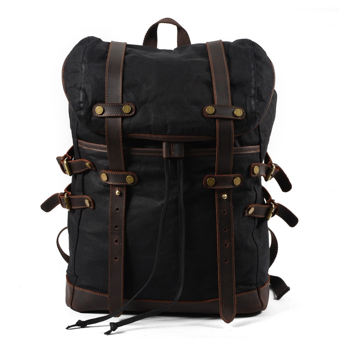 Harajuku Style Waterproof Canvas Shoulder Backpack