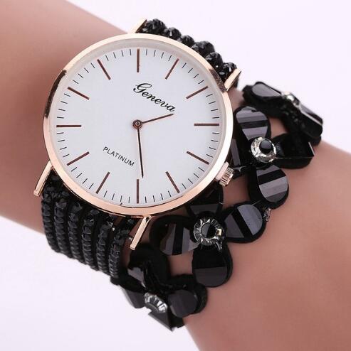 Crystal Diamond Women's Bracelet Watch - Harajuku Style