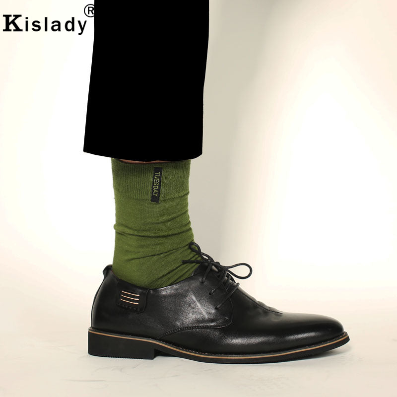 Colorful Harajuku Style Men's High Thigh Socks