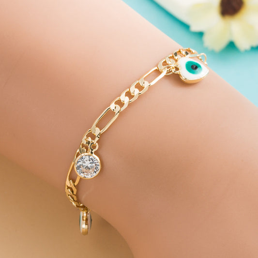 Playful Devil Eye Bracelet - Harajuku Street Fashion