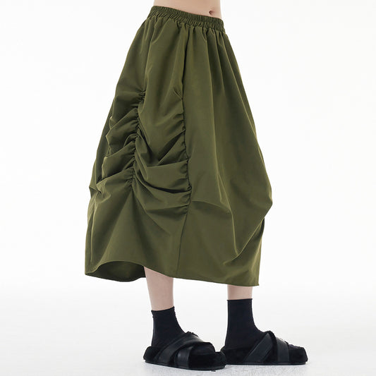Playful Midi Skirt - Loose & Slimming Design