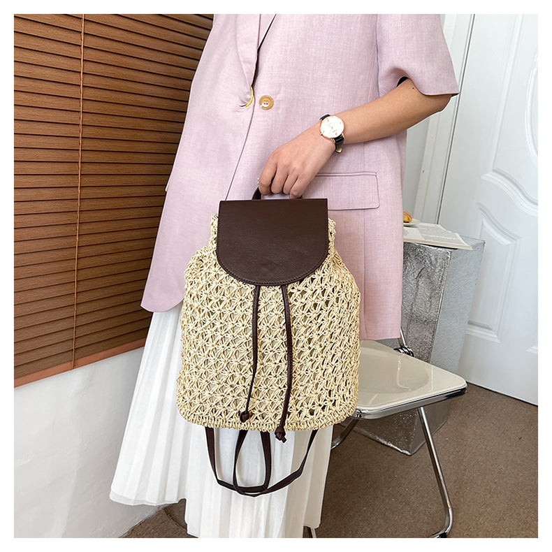 Stylish Shoulder Straw Bag for Women