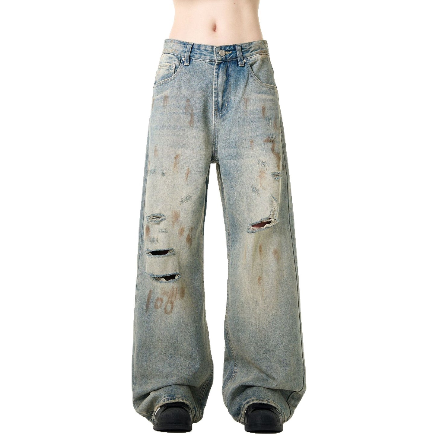 Vintage Ripped Jeans for Men - Summer Edition