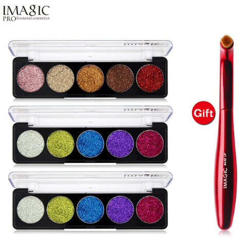 Harajuku Glitter Eye Shadow Palette - Buy 3 Get 1 Free!