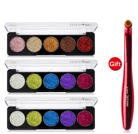 Harajuku Glitter Eye Shadow Palette - Buy 3 Get 1 Free!
