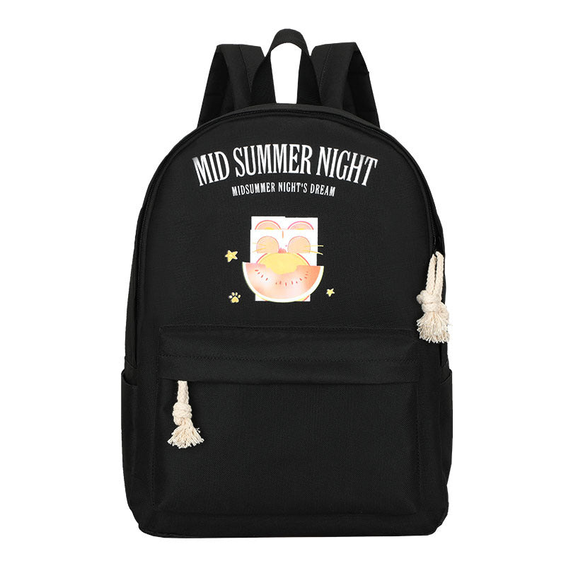 Harajuku-Inspired Anime Backpack for Students
