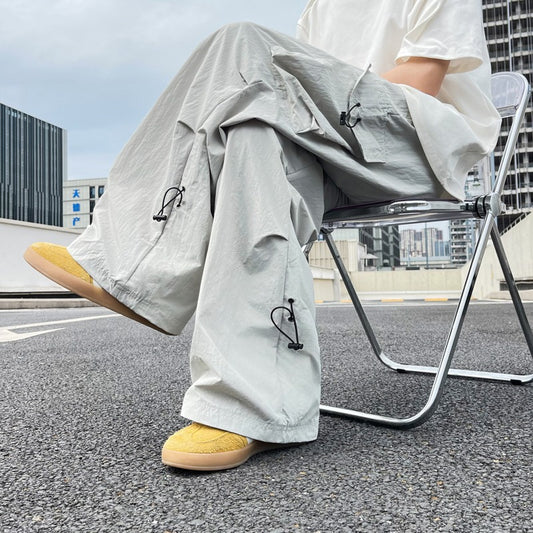 Harajuku Style Quick-Dry Casual Paratrooper Pants