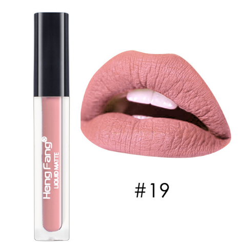 Harajuku Style Long-lasting Waterproof Matte Liquid Lipstick - 20 Colors