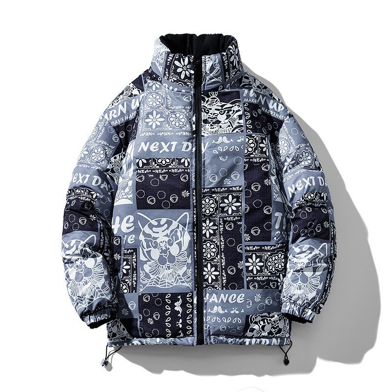 Double-Sided Casual Cotton Jacket for Men