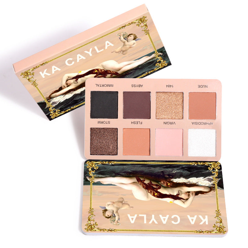 8 Color Harajuku Style Eyeshadow Palette - Matte & Glitter