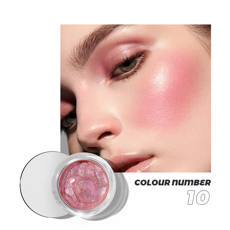 10-Color Liquid Blush Eyeshadow - Harajuku Style