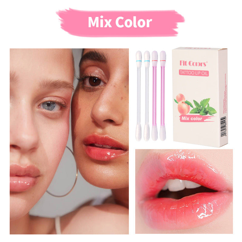 Harajuku Style Cotton Swab Oil Lip Gloss