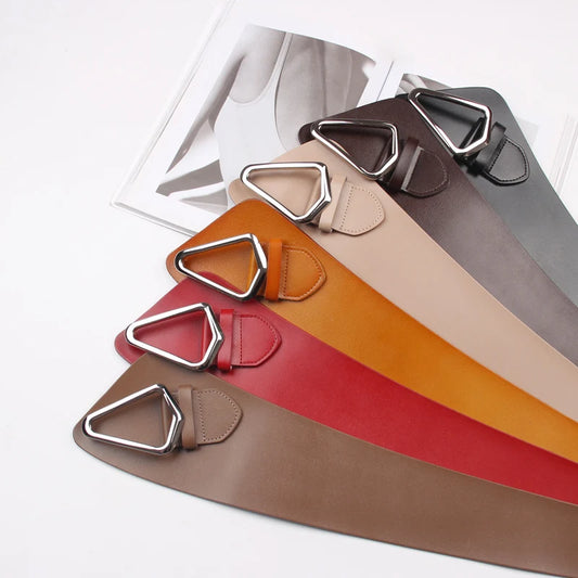 Harajuku Style Irregular Spring Suede Waist Belt