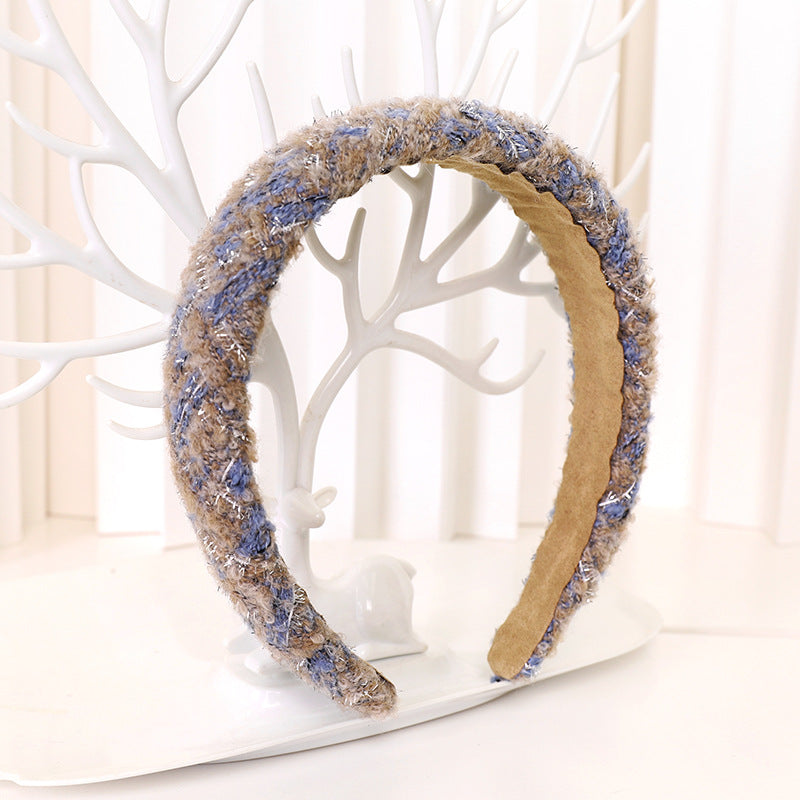 Woolen Cloth Sponge Headband & Hair Clip F663