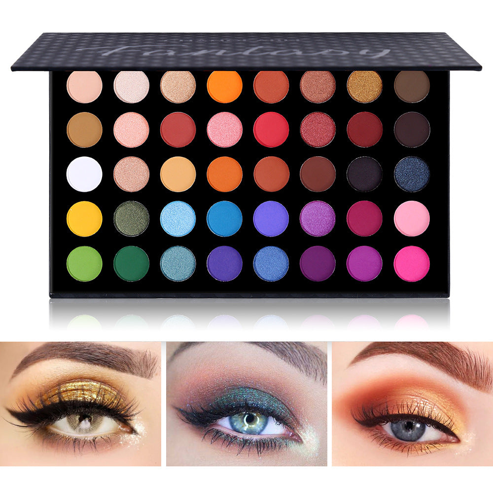 39 Colors Earth Tone Glitter Eyeshadow Palette