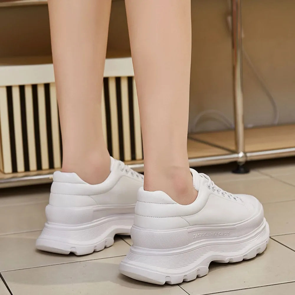 Lace Up Platform Sneakers