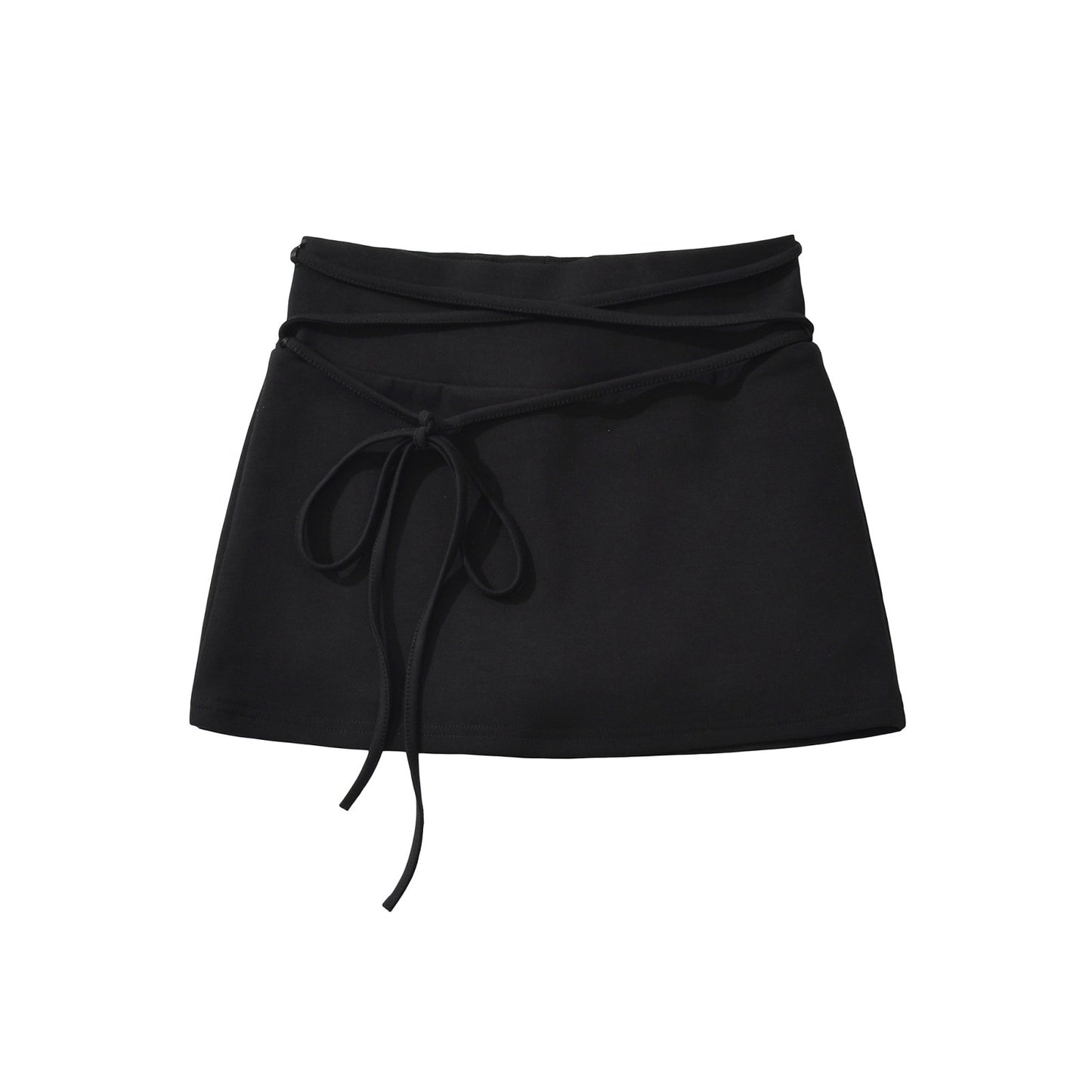 Strap Wrapped Hip Skirt