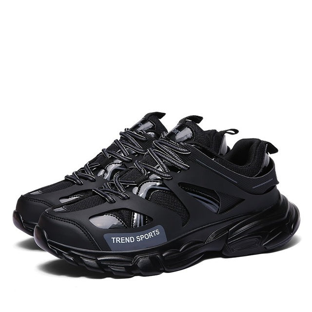 Harajuku Style Breathable Ankle Boots for Men