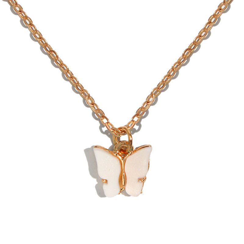 Sweet Butterfly Necklace - Harajuku Style Pendant