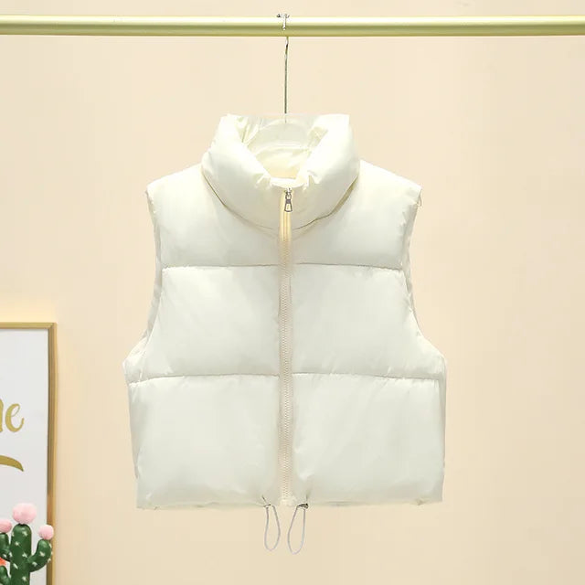 Harajuku Style Warm Sleeveless Vest for Women