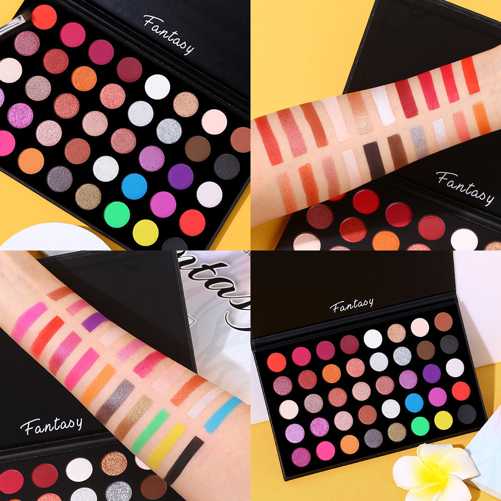 39 Colors Earth Tone Glitter Eyeshadow Palette