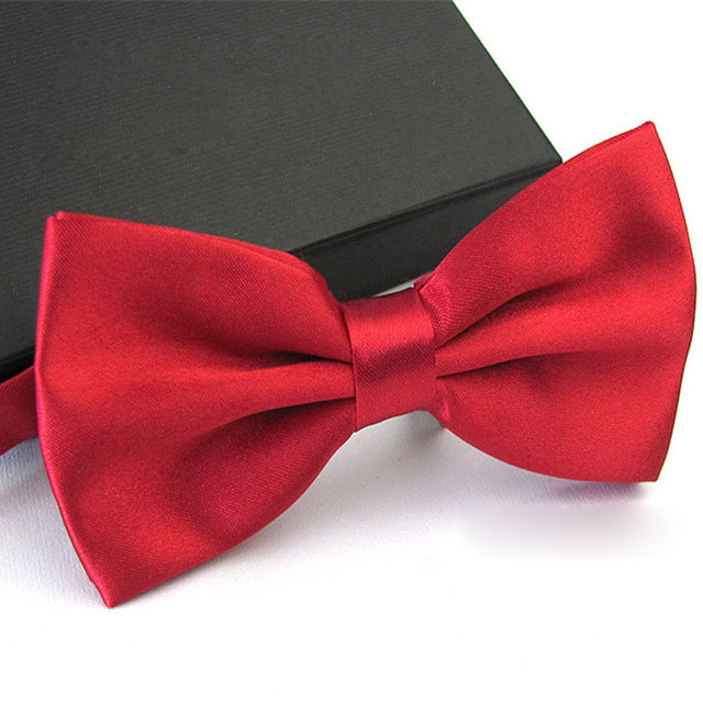 Classic Satin Bow Tie for Men