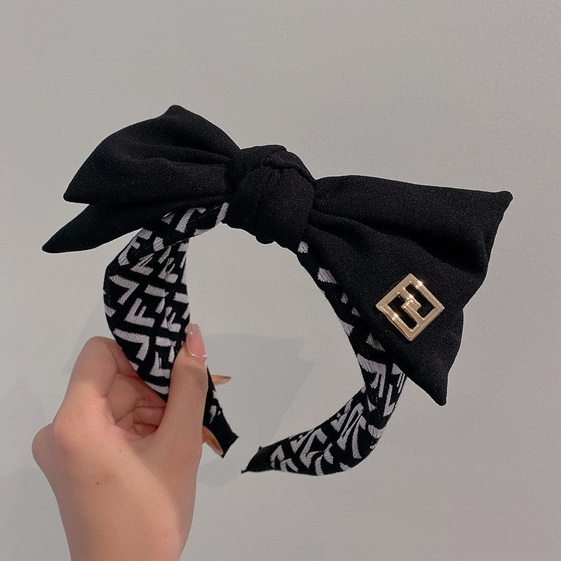 Retro Bow Headband - Harajuku Style