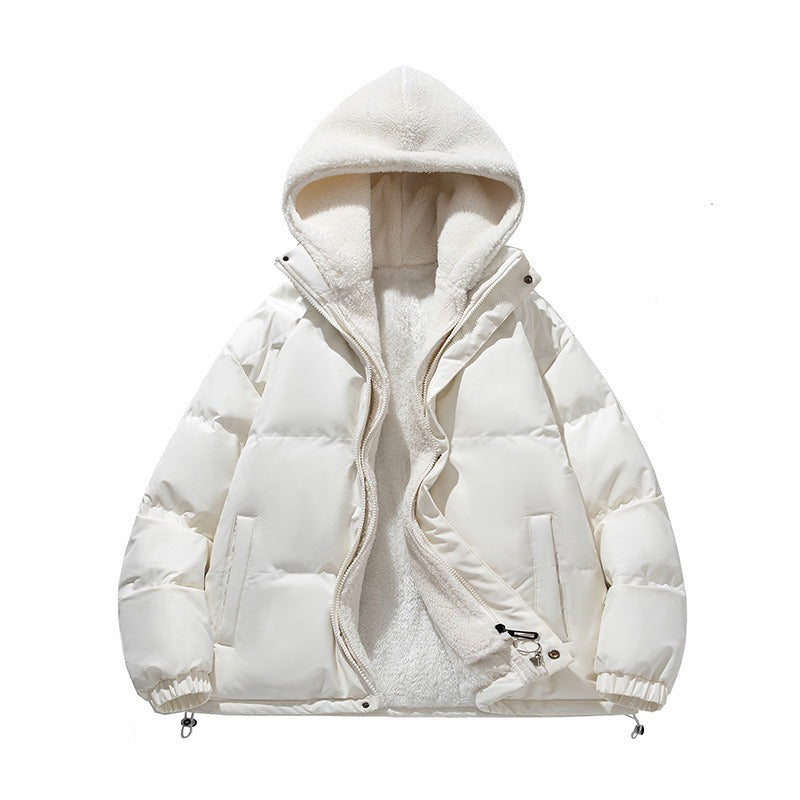 Men's Harajuku Style Hooded Cotton Jacket