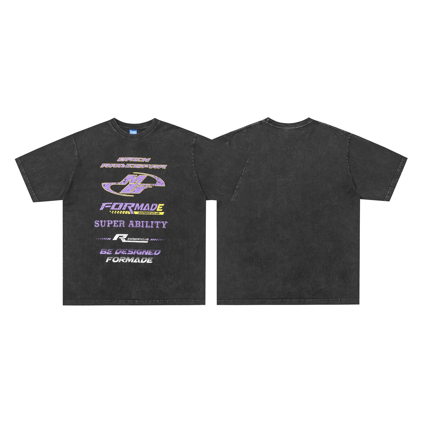 Harajuku Vintage Letter Print Casual T-Shirt