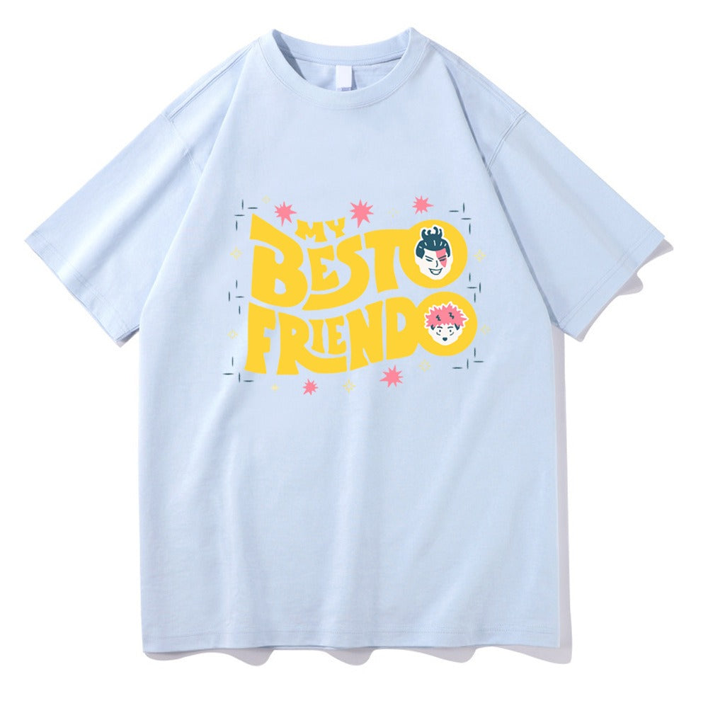 My Besto Friendo Aoi Short Sleeve Harajuku T-Shirt