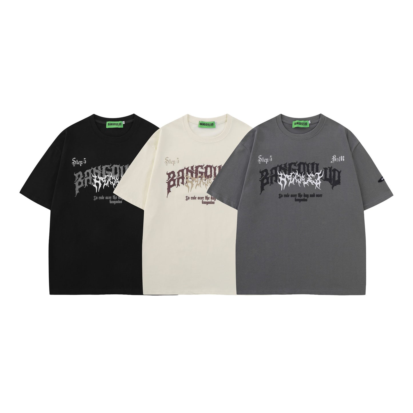 Harajuku Style Casual Hip-Hop Short-Sleeved T-Shirt