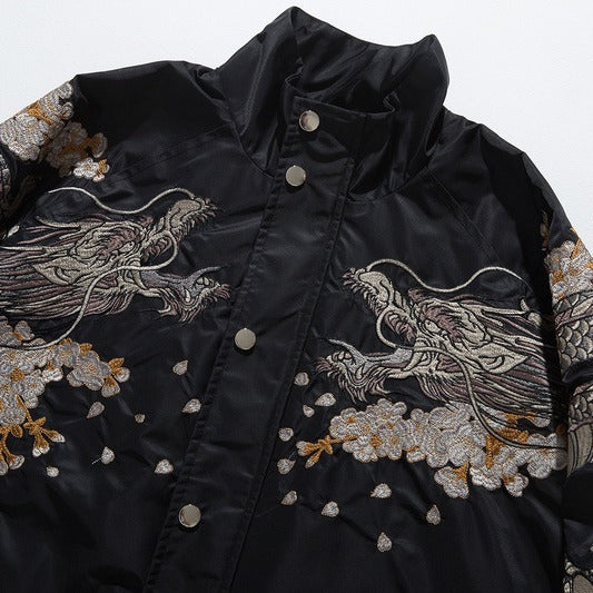 Harajuku Style Trendy Boys Stand Collar Jacket