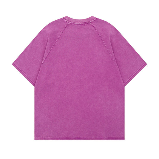 Harajuku Style Loose Fit Cotton Tee for Men