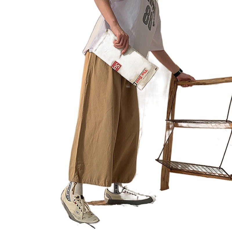 Men's Loose Cuffed Lantern Pants - Trendy Harajuku Style