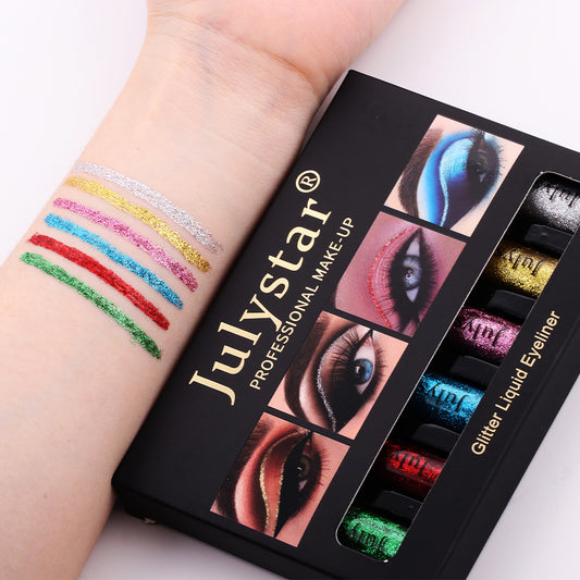 Colorful Extra Fine Waterproof Eyeliner Pen Set