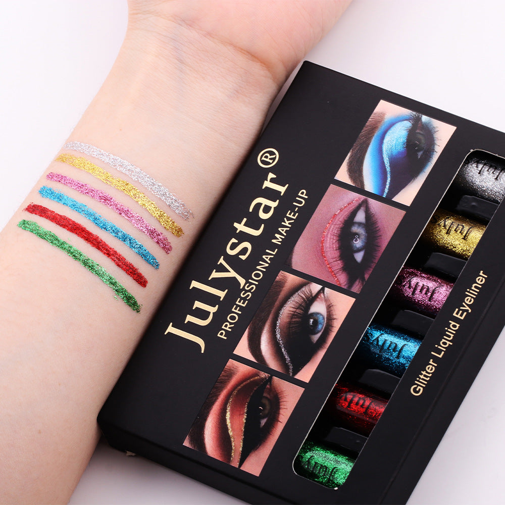 Colorful Extra Fine Waterproof Eyeliner Pen Set