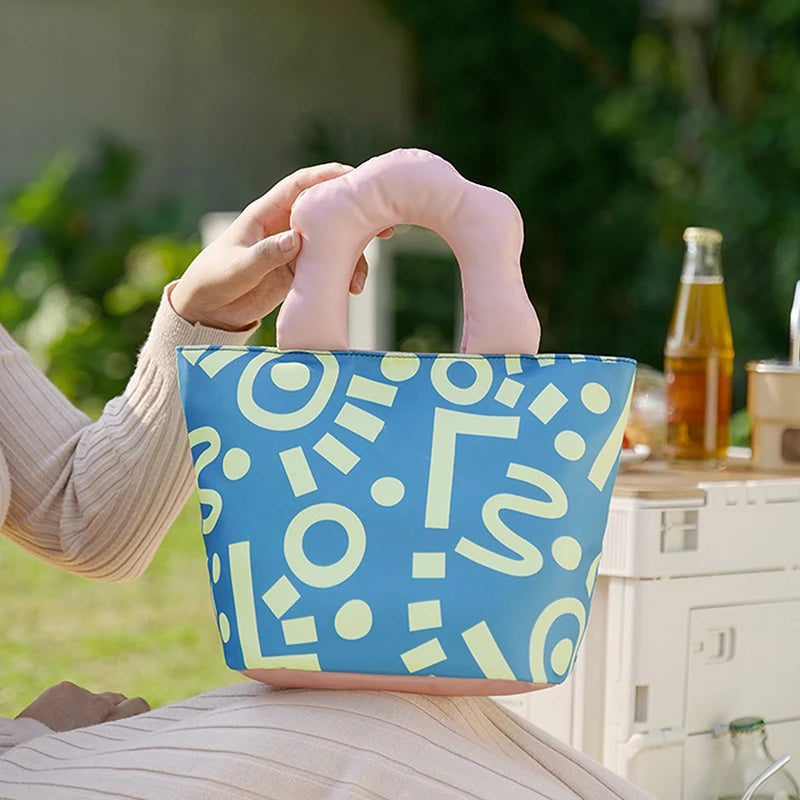 Graffiti Insulated Lunch Bag for School Kids