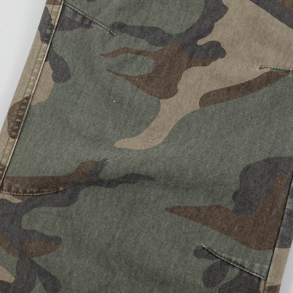 Harajuku Punk Camouflage Pants for Men