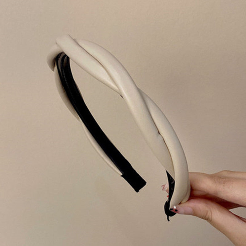 Elegant Cross Twist Headband for Women